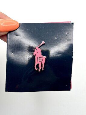 Ralph Lauren Pink Pony 15th Anniversary Limited Edition Pin Macy’s NWT RL
